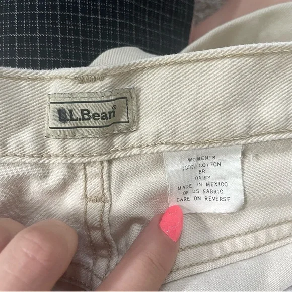 L.L. Bean Tan Jeans - Picture 9 of 10